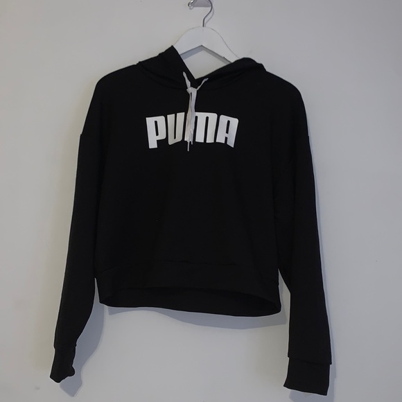 Puma Tops - Puma | Women’s Black Hoodie Size M